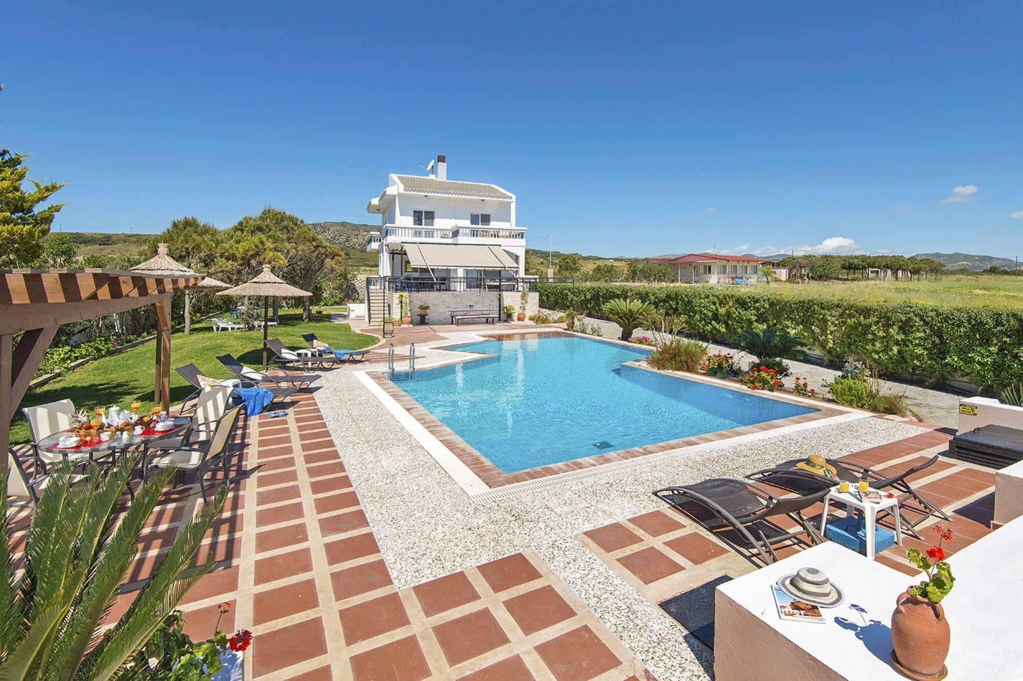 Alkyoni Villa Lachaniá Buitenkant foto
